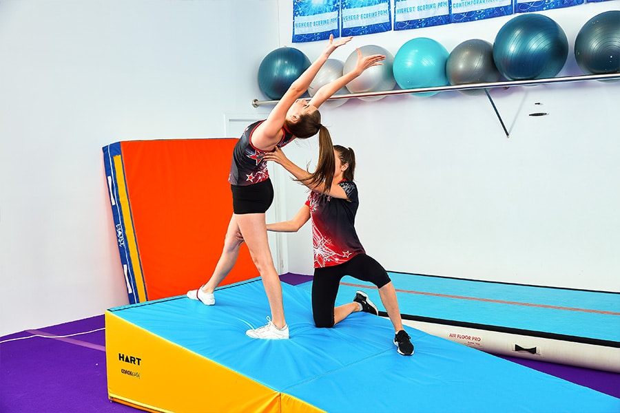 Tumbling Coach Miss Gemma