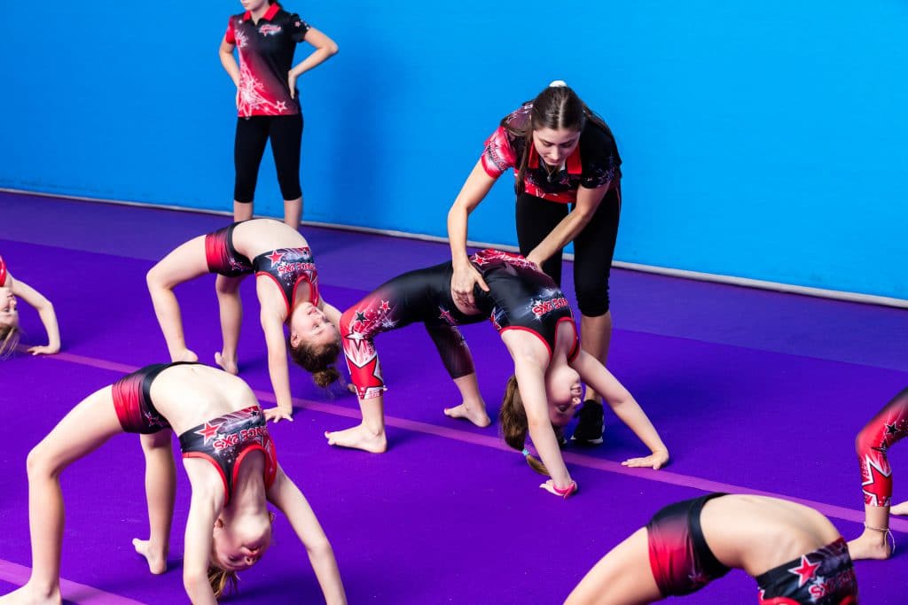 Tumbling Coach Miss Gemma